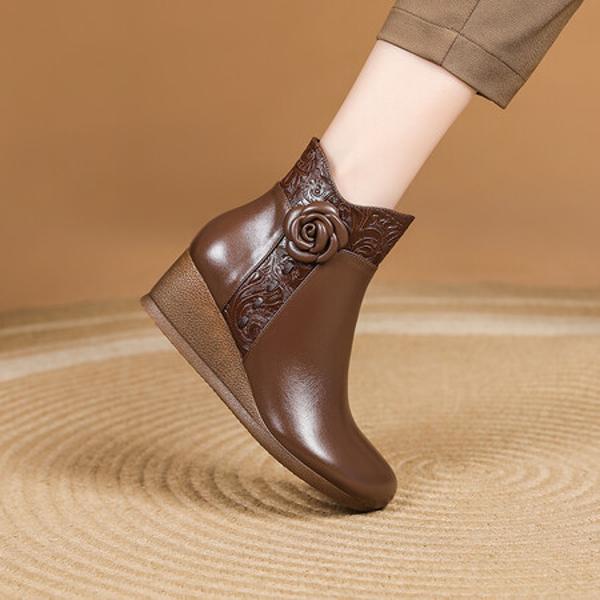 Elegance Meets Craftsmanship: Handcrafted Luxury Leather Heels(Exinyimeik797)