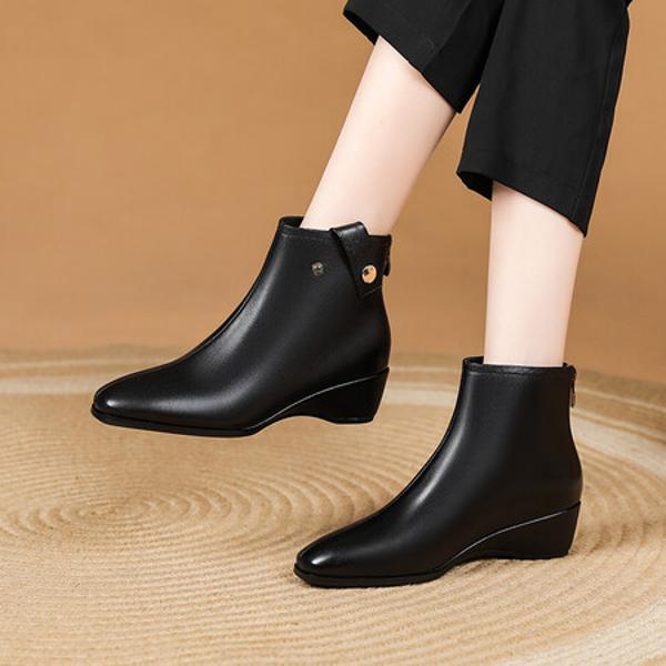 Handcrafted Genuine Leather Women's Shoes - Luxury, Elegance, Precision Craftsmanship(Exinyimeik808)