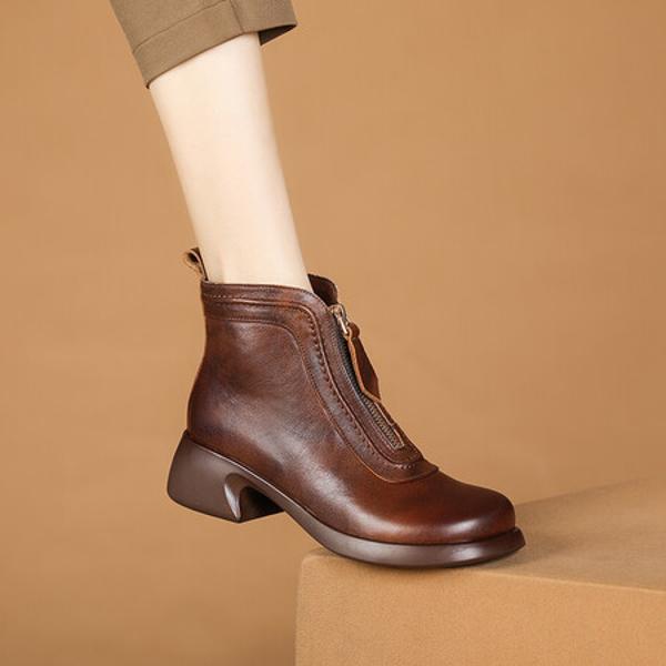 Handcrafted Luxury Leather Women's Shoes: Elegant Artistry & Superior Quality(Exinyimeik812)