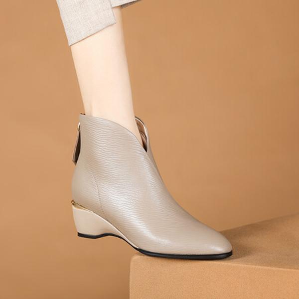 Handcrafted Luxury Genuine Leather Women's Shoes(Exinyimeik815)