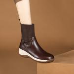 Elegant Handcrafted Genuine Leather Women's Shoes of Luxury(Exinyimeik826)