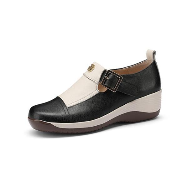 Luxurious Handmade Leather Women's Shoes - Exquisite Craftsmanship(Exinyimeik827)