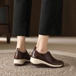 Exquisite Handmade Genuine Leather Women's Shoes - Luxury Craftsmanship Awaits(Exinyimeik829)