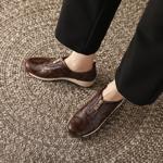 Exquisite Handmade Genuine Leather Women's Shoes - Luxury Craftsmanship Awaits(Exinyimeik829)