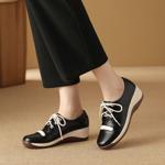 Elegantly Crafted Luxury Leather Handcrafted Women's Shoes(Exinyimeik831)