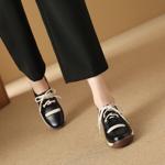 Elegantly Crafted Luxury Leather Handcrafted Women's Shoes(Exinyimeik831)