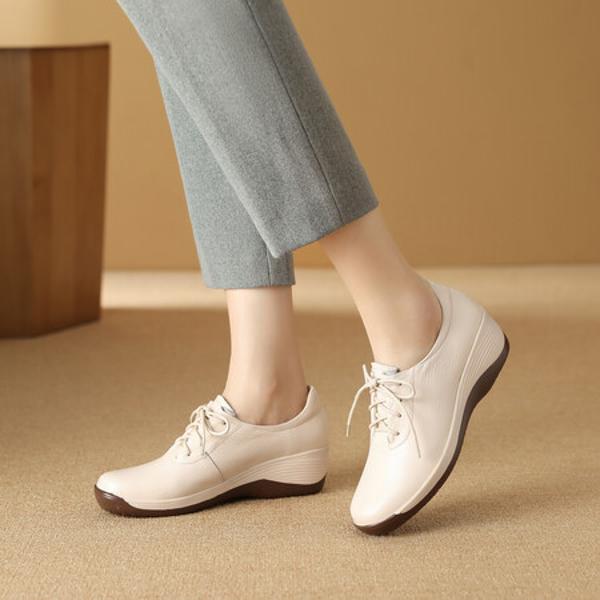 Handcrafted Genuine Leather Women's Shoes: A Symphony of Luxury and Elegance(Exinyimeik830)