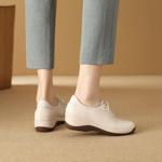 Handcrafted Genuine Leather Women's Shoes: A Symphony of Luxury and Elegance(Exinyimeik830)