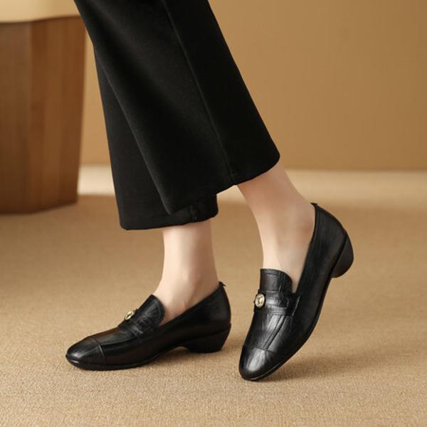 Exquisite Handcrafted Leather Women’s Shoes: Luxury & Elegance(Exinyimeik838)