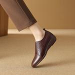Handcrafted Genuine Leather Women's Shoes: Luxurious Elegance and Superior Craftsmanship(Exinyimeik837)