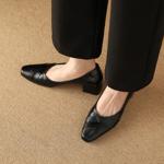 Handcrafted Luxury Leather Women's Shoes, Exquisite Quality(Exinyimeik841)