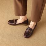 Handcrafted Luxury Leather Women's Shoes: Elegance in Every Stitch(Exinyimeik847)