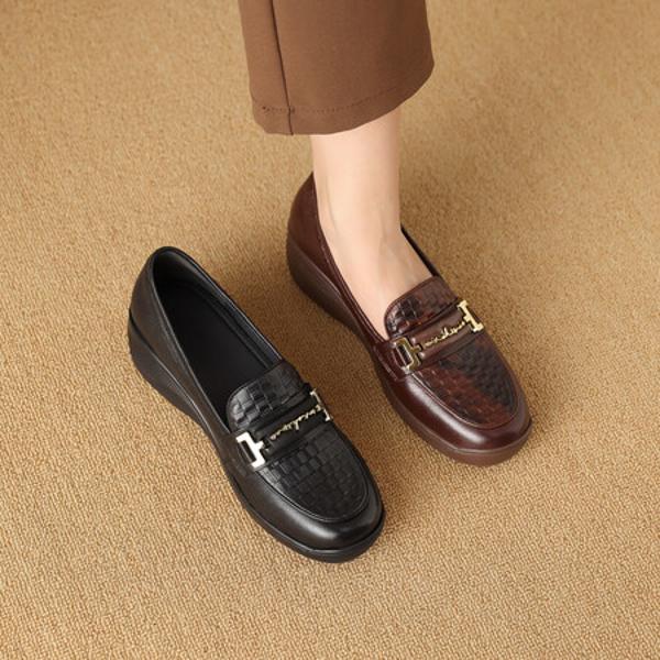 Exquisite Handcrafted Leather Women's Shoes: Luxurious Elegance Redefined(Exinyimeik852)