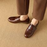 Handcrafted Leather Women's Shoes: Elegant Luxury(Exinyimeik854)