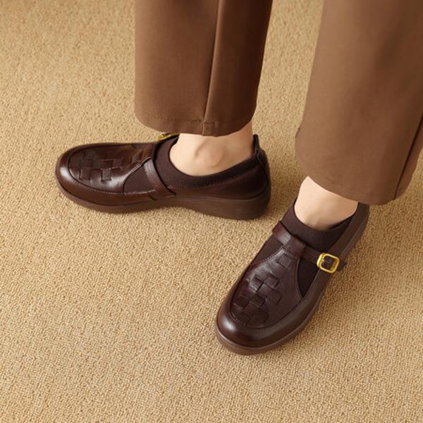 Luxury Handcrafted Genuine Leather Women's Shoes(Exinyimeik858)