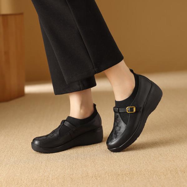 Luxury Handcrafted Genuine Leather Women's Shoes(Exinyimeik858)