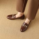 Handcrafted Luxury Leather Women's Shoes - Exquisite Craftsmanship & Elegance(Exinyimeik860)