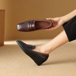 Exquisite Handcrafted Leather Women’s Shoes: Elegant Luxury(Exinyimeik862)