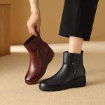 Handcrafted Leather Women's Shoes: Elegant Luxury Quality(Exinyimeik866)