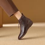 Handcrafted Luxury Leather Women's Shoes - Elegant Artistry(Exinyimeik869)