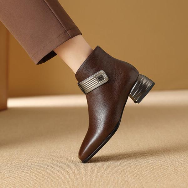 Premium Handcrafted Leather Women's Shoes: Elegance Redefined(Exinyimeik871)