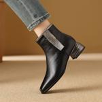 Handcrafted Genuine Leather Women's Shoes: Elegant Luxury with Superior Craftsmanship(Exinyimeik873)