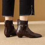 Luxury Handcrafted Genuine Leather Women's Shoes: Elegance Redefined(Exinyimeik878)