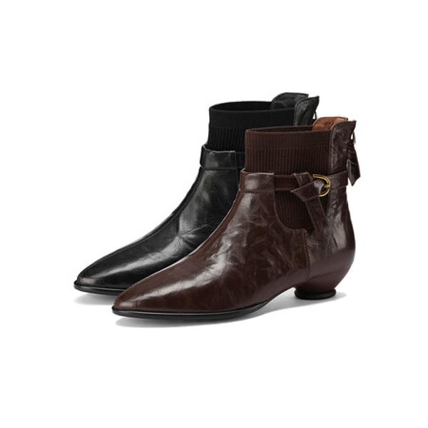 Luxury Handcrafted Genuine Leather Women's Shoes: Elegance Redefined(Exinyimeik878)