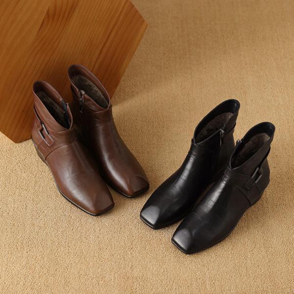 Luxurious Handmade Leather Shoes for Elegant Women(Exinyimeik879)