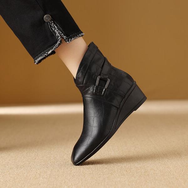 Luxurious Handmade Leather Shoes for Elegant Women(Exinyimeik879)