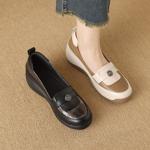 Exquisite Handcrafted Leather Women's Shoes: Luxe Elegance(Exinyimeik883)