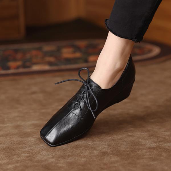 Elegant Handmade Leather Women's Shoes: Luxury Craftsmanship & Quality(Exinyimei887)