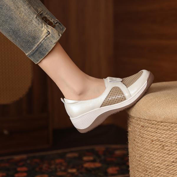 Handcrafted Luxury Leather Women's Shoes with Exquisite Craftsmanship(Exinyimeik892)