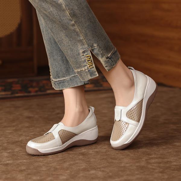 Handcrafted Luxury Leather Women's Shoes with Exquisite Craftsmanship(Exinyimeik892)