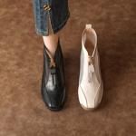 Elegant Handmade Leather Women's Shoes: Exquisite Craftsmanship & Luxury(Exinyimeik895)