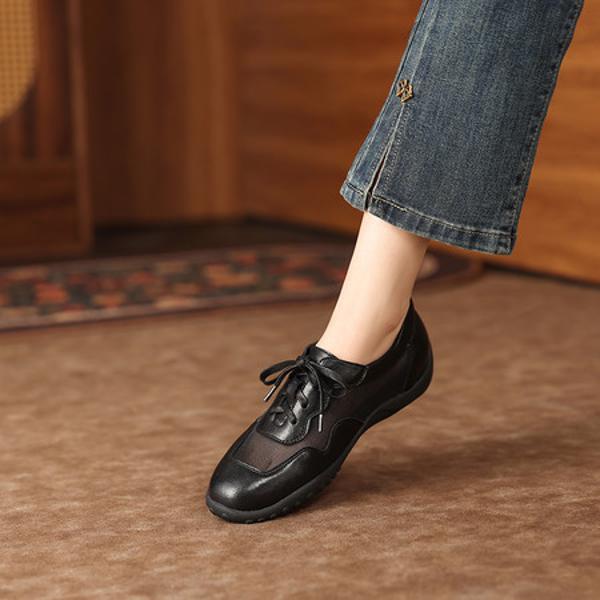 Elegant Handcrafted Genuine Leather Women's Shoes - Luxury Quality(Exinyimeik893)