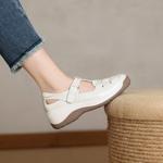 Handcrafted Luxury Leather Women’s Shoes: Elegant Craftsmanship(Exinyimeik900)