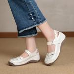 Handcrafted Luxury Leather Shoes for Elegant Women(Exinyimeik901)