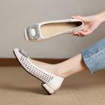 Exquisite Handmade Leather Shoes for Women: Elegance in Every Stitch(Exinyimeik911)