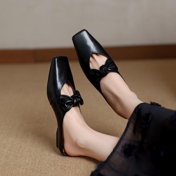 Handcrafted Genuine Leather Women’s Shoes: Luxurious Elegance in Every Stitch(Exinyimeik912)