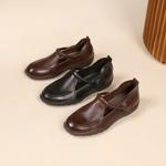 Elegant Handcrafted Genuine Leather Women's Shoes of Luxe Craftsmanship(Exinyimeik919)