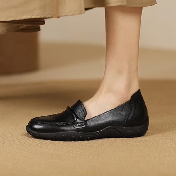 Handcrafted Luxury Leather Women's Shoes: Exquisite Elegance(Exinyimeik918)