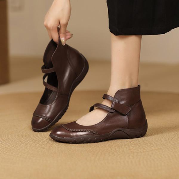 Handcrafted Luxury Leather Women's Shoes - Elegant Quality(Exinyimeik922)