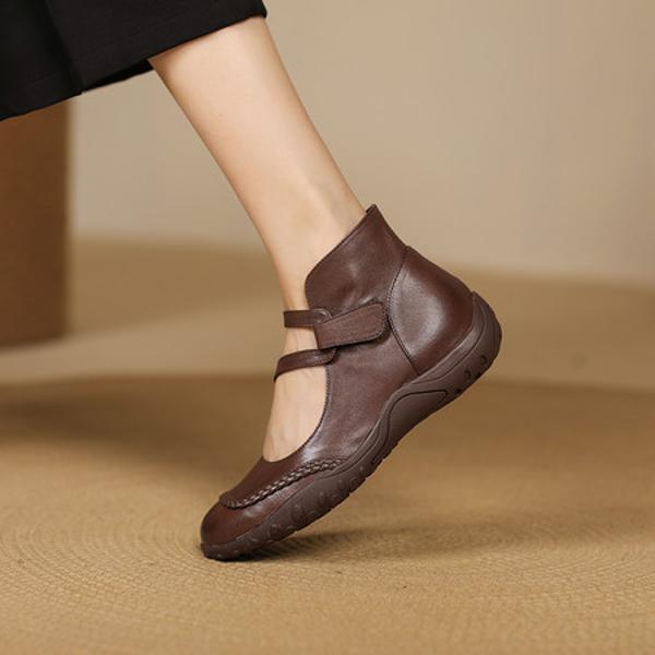 Handcrafted Luxury Leather Women's Shoes - Elegant Quality(Exinyimeik922)