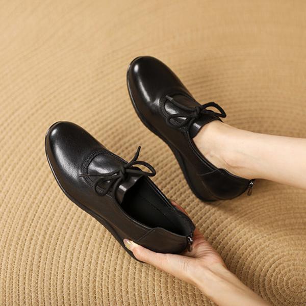 Elegant Handcrafted Genuine Leather Women's Shoes(Exinyimeik927)