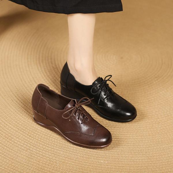 Elegant Handmade Leather Women’s Shoes of Luxury Craftsmanship(Exinyimeik929)