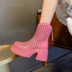 Elegant Handcrafted Genuine Leather Women's Shoes with Premium Craftsmanship(Eyunshangxx2902)