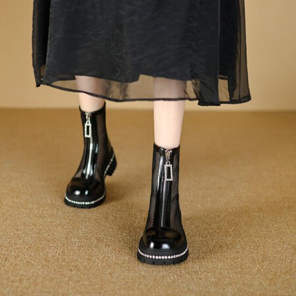 Exquisite Handmade Genuine Leather Women's Shoes(EyunshangxxM2877)