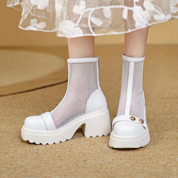 Exquisite Handcrafted Leather Women's Shoes: Luxury, Quality, and Elegance(EyunshangxyC2918)