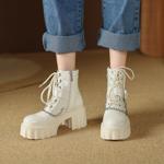 Elegantly Crafted Genuine Leather Women's Shoes: Luxury at Its Finest(EyunshangxtM2037-1)